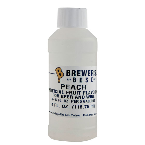 Peach Flavoring, 4 fl oz.