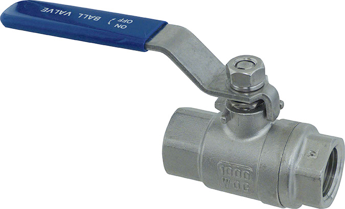 Stainless Ball Valve - 1/2" Full Port