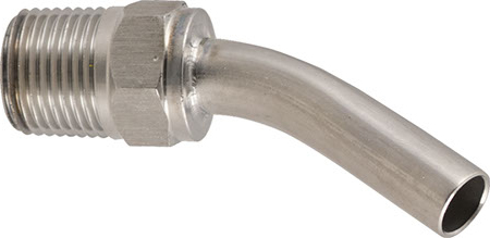 Maximizer for Boil and Hot liquor Kettle (2 1/2"L x 1/2"ID)